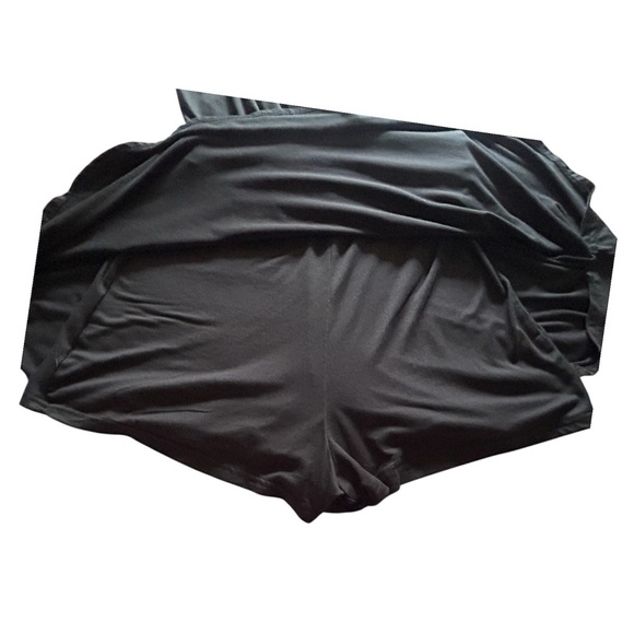 Rue21 Black Mini Skirt‎ Romper Dress Sleeveless V Neck Party - Picture 3 of 4